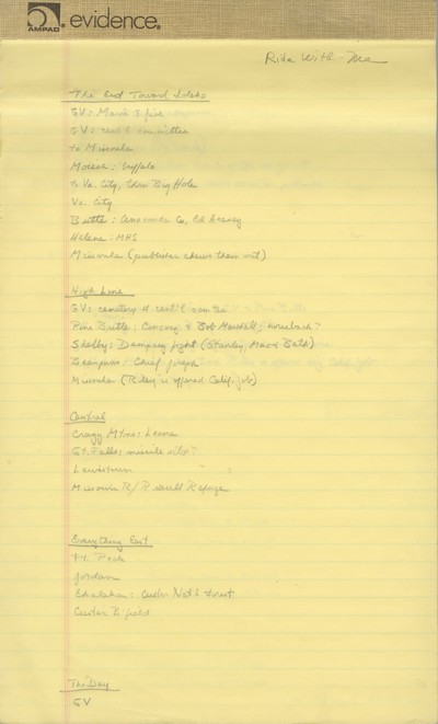 Ride With Me, Mariah Montana - yellow pad (cont.) [F02]