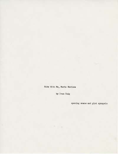 Ride With Me, Mariah Montana - opening scene and plot synopsis
