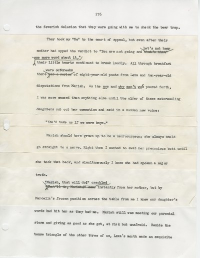 Ride With Me, Mariah Montana - original manuscript, Ch. 2-3, pp. 276-582