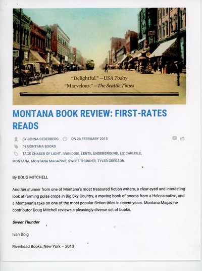 Sweet Thunder reviews