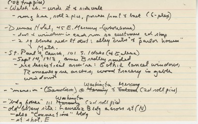 Work Song - research, original photographs