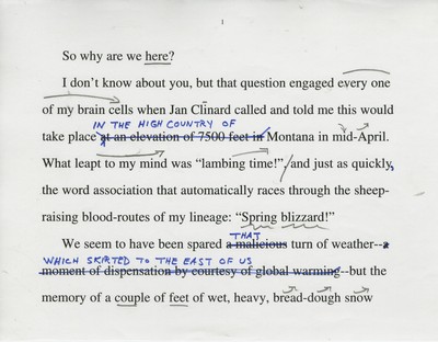 Speeches-Listening to the Land - NCTE, Big Sky - April 15, 2000