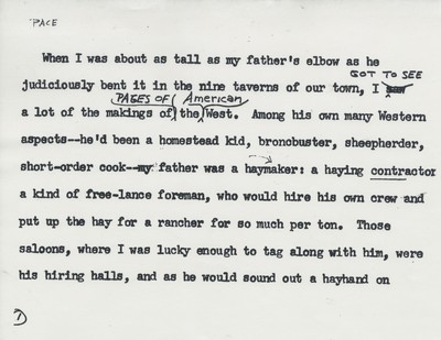 Speeches-The Huntington - "Making the Book: A Writer's Ingredients" - March 24, 1997