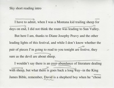 Short talks-Sun Valley Festival - 2005