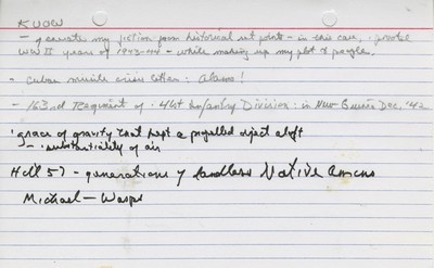 Short talks-Speech fragments