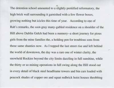Readings Possible Sweet Thunder speech - Reading and excerpts