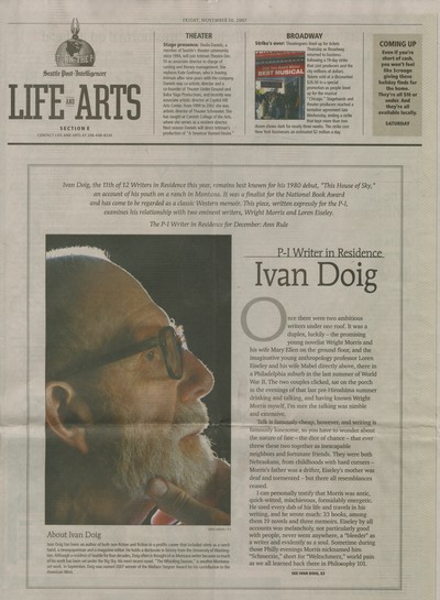 Seattle Post-Intelligencer, David McCumber piece - November 30, 2007