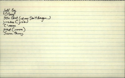 Bartender's Tale--Francine