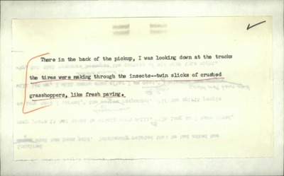 Bucking the Sun--Scene, Siderius/hoppers