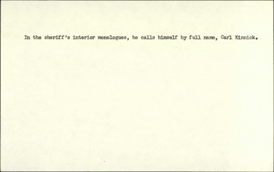 Bucking the Sun (cont.)--Sheriff