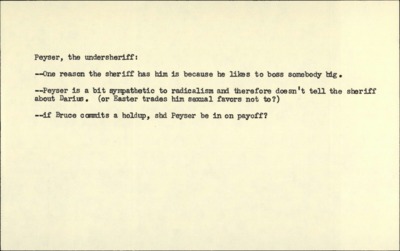 Bucking the Sun (cont.)--Under sheriff