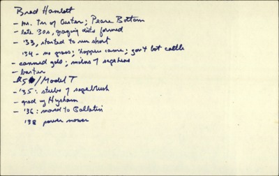 Bucking the Sun (cont.)--Hamlet