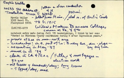 Bucking the Sun (cont.)--Waller