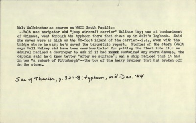 The Eleventh Man (cont.)--Larry Danzer