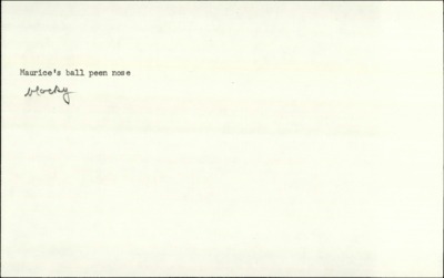 The Eleventh Man (cont.)--Maurice Overly