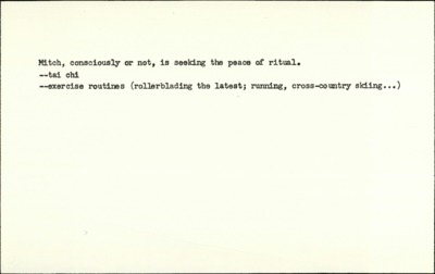 Mountain Time--Mitch Rozier