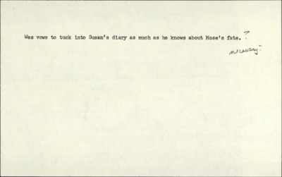 Prairie Nocturne--The performance