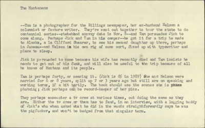 Ride With Me, Mariah Montana (cont.)--Plot