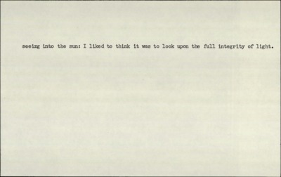 The Whistling Season--Summer: fire