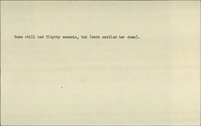 The Whistling Season--Washday