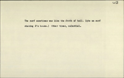 Unwritten books -The Rainbow Rope and The Glass Sea--Phrasing