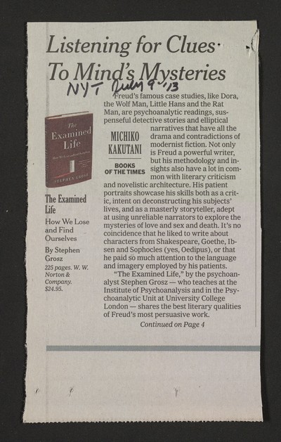 Writing on Writing, 4 of 4