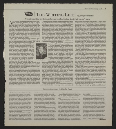 Writing on Writing, 4 of 4 (cont.)