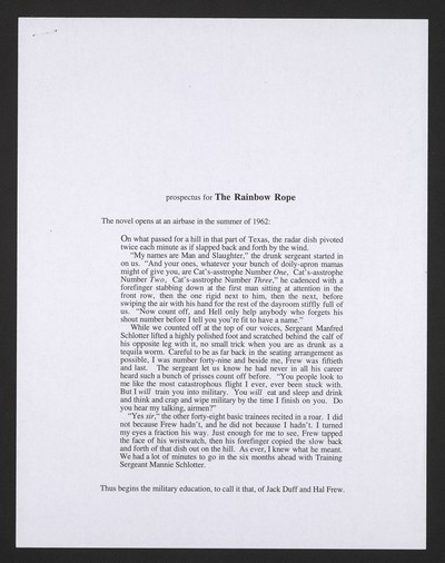 Writing ideas- The Rainbow Rope