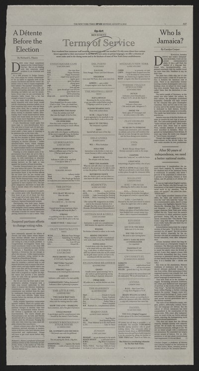 Workmen lingo -- Forest Service, miners, soldiers, etc.
