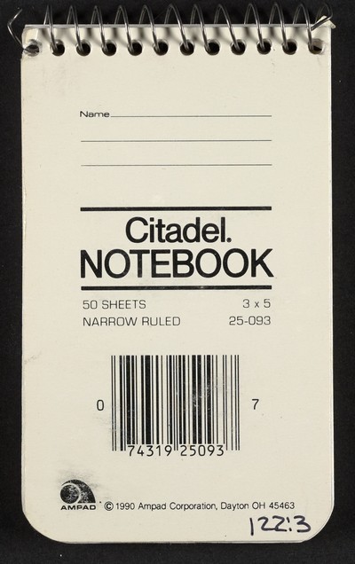 Ivan's pocket notebooks - 003
