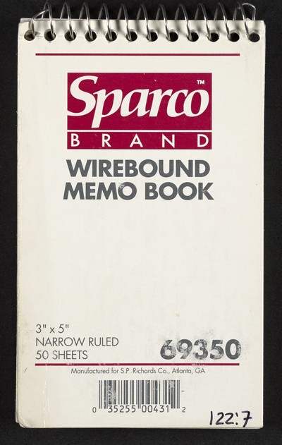 Ivan's pocket notebooks - 007