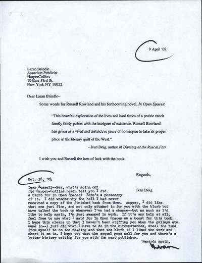 Letters 2002