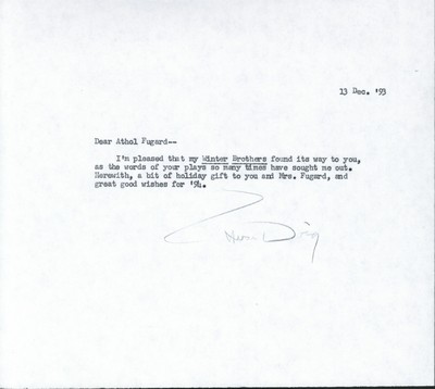 Athol Fugard
