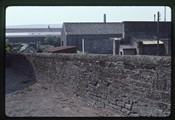 Brechin, Scotland - round headed stone walls