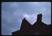 Brechin, Scotland - Chimney pots on roof of house