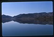 Gates of the Mountains - reflection of gates in water