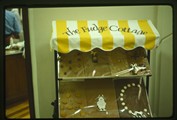 Christchurch, New Zealand - Sunday market fudge stand in arts center