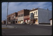 Chinook, Montana - Mint, Stockman, Aero, and Elk Bars on town block