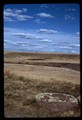 Battle of Bear Paw site - portrait oriented prairie landscape