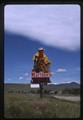 Marlboro Man highway sign (close up)
