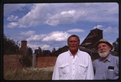 Helena, Montana - Dave Walter and Ivan Doig at Bray pottery