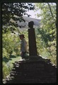 Sun Valley, Idaho - Ivan solemnly posed at Hemingway monument