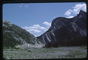 Mountains along the North Fork Teton River