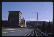 Missoula, Montana - view down Higgins Avenue Bridge