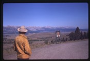 Salmon River, Idaho - Ivan at scenic overlook