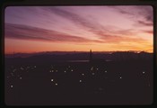 Helena, Montana - fire tower at dawn sequence 3