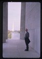 Ivan Doig in Lincoln Memorial