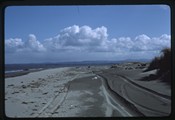 Looking east along the beach from end of Leadbetter Point