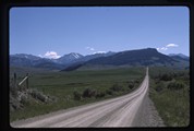 Shields River in front of the Crazy Mountains