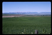 Shields River landscape near Crazy Mountains